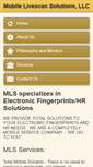 Mobile Screenshot of mlsfingerprints.com